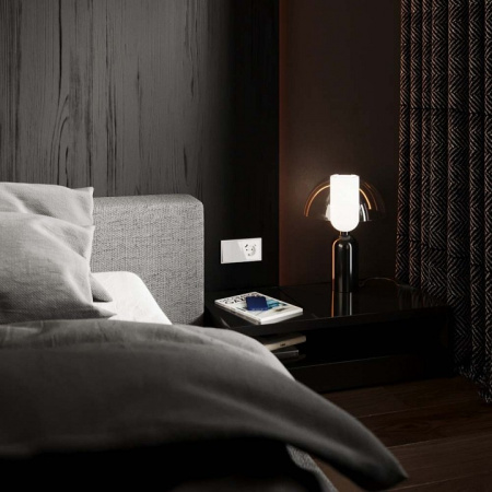 Переключатель перекрестный двухклавишный без рамки Voltum S70 VLS020501