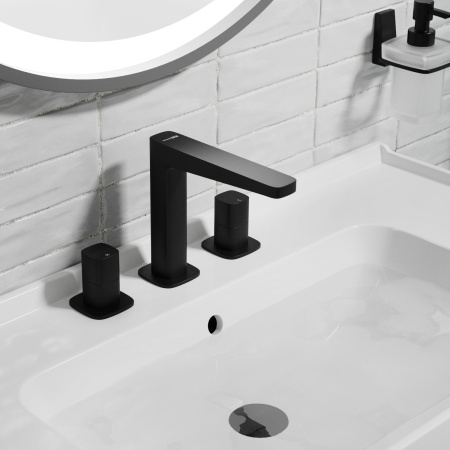 Смеситель для раковины WasserKRAFT Nuthe 9135 черный