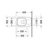 Подвесной унитаз Duravit D-code 25350900002