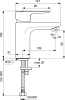 Смеситель для раковины Ideal Standard Ceraplan III Slim BC567AA