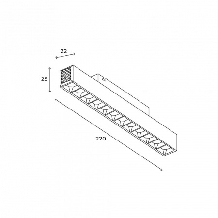 Накладной светильник Hesby Lighting ElDeko HSBL_0147