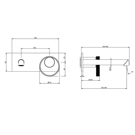 Смеситель для раковины Gessi Anello 63388#031