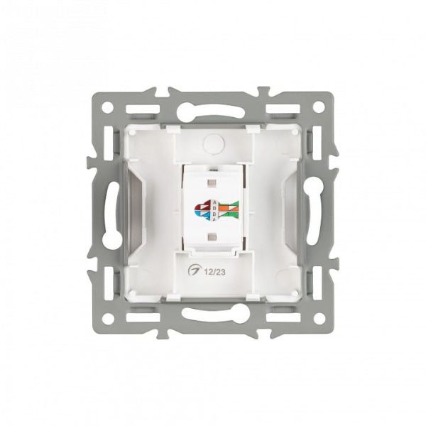Розетка Ethernet RJ-45 и со шторками, без рамки Arlight SCT 045301