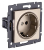 Розетка с заземлением, без рамки Kollinger  REA-002GD