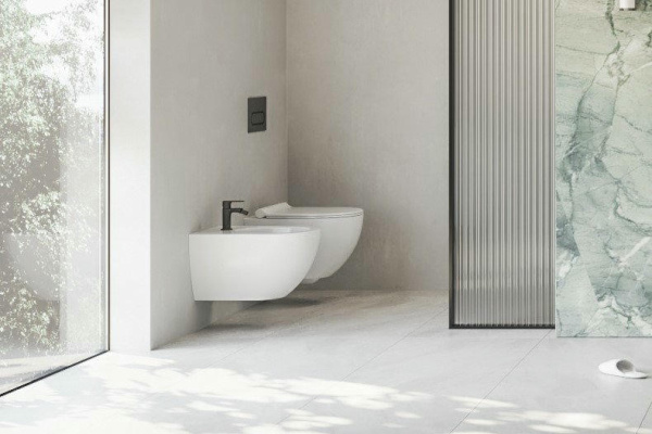 Смеситель для биде Ravak Chrome II CR II 056.20BL X070465 черный