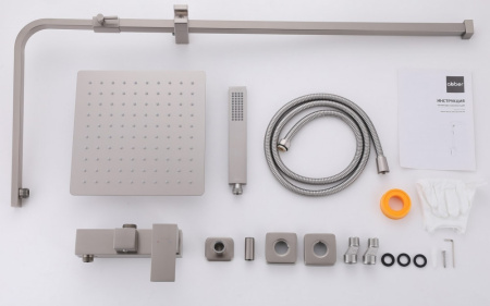 Душевая стойка Abber Daheim AF8220SPL сатин