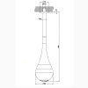 Верхний душ Gessi Goccia 33752#299 черный