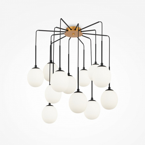 Потолочная люстра Maytoni Бранч MOD176PL-12G