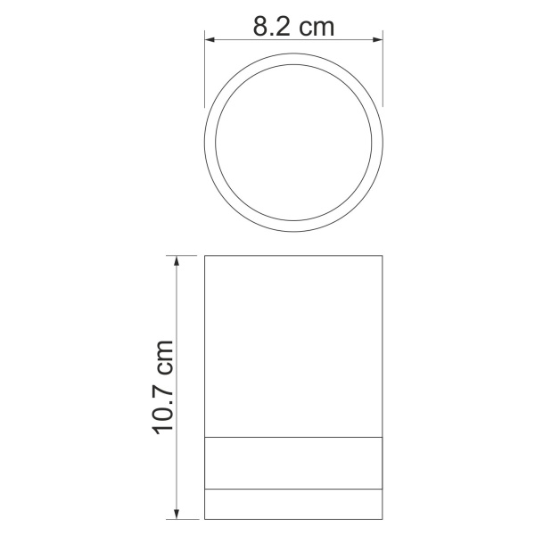 Инн (Inn) K-4328 Стакан для зубных щеток