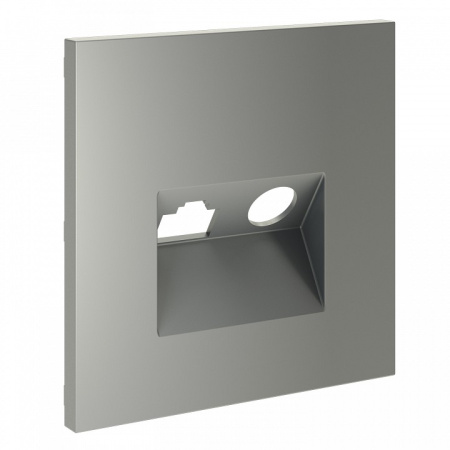 Накладка для ТВ-розетки и RJ-11 или RJ-45 Voltum S70 VLS002705