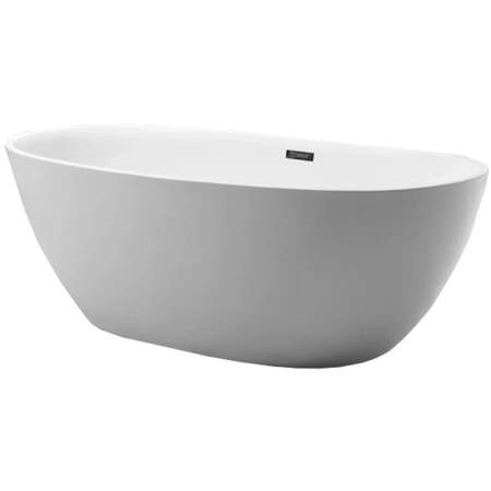 Акриловая ванна Vincea VBT-204 169x87 см, отдельностоящая, белый