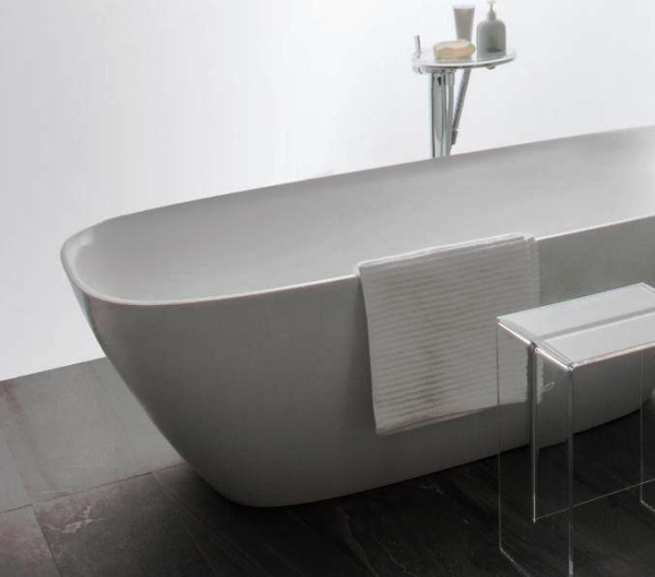 Ванна из литьевого мрамора Laufen Ino 170x75 2.3130.2.000.000.1 белый