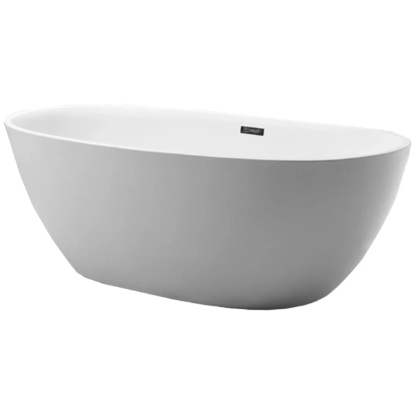 Акриловая ванна Vincea VBT-204 169x87 см, отдельностоящая, белый