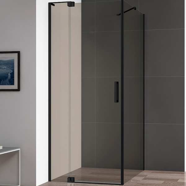 Душевой уголок Cezares Slider 110x80 SLIDER-AH-1-80-100/110-BR-NERO