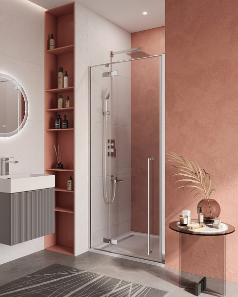 Душевая дверь Cezares Liner 100 LINER-B-12-100-C-Cr-L