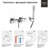 Смеситель для ванны Paini Dax 84CR105TH термостат