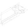 Смеситель для ванны AM.PM X-Joy F85A90500 TouchReel