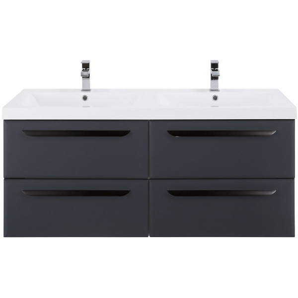 Тумба под раковину Cezares Eco 120 ECO-1200-4C-SO-2-GR-P графит