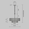 Подвесная люстра Maytoni Болдер MOD538PL-05MG