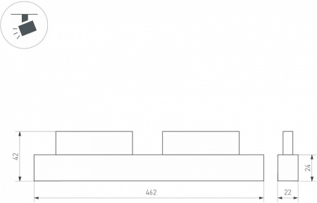 Накладной светильник Arlight MAG-ORIENT 047138