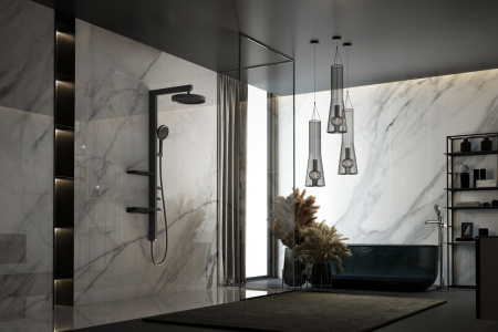 Душевая стойка Vincea Inspire VSFS-3I11MB матовый черный