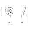 Душевая лейка Paini Pescara PSCR155F3D120