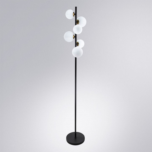 Торшер Arte Lamp Gemini A2243PN-6BK