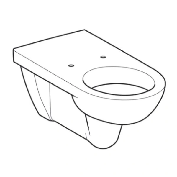 Унитаз подвесной Geberit Renova Comfort 208520000 белый