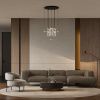Подвесная люстра Eurosvet Quarzo 301102 LED латунь
