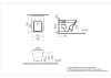 Подвесной унитаз Vitra Zentrum Square 7484B003-0075