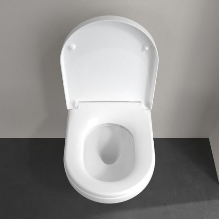 Подвесной унитаз Villeroy & Boch Architectura 4616СВ01 с крышкой-сиденьем