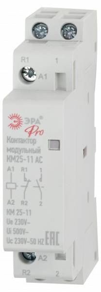 Контактор модульный Эра КМ NO-902-293