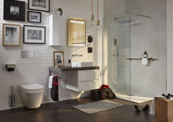 Тумба под раковину 100 см Jacob Delafon Parallel EB1704-N18 белый блестящий