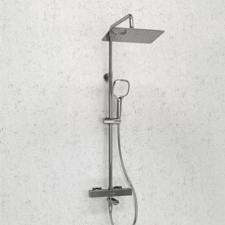 Душевая стойка WasserKRAFT A199.069.065.010.CH Thermo хром