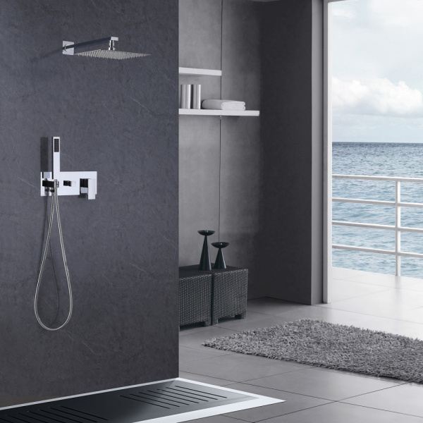 Душевой комплект Abber Daheim AF8218 хром