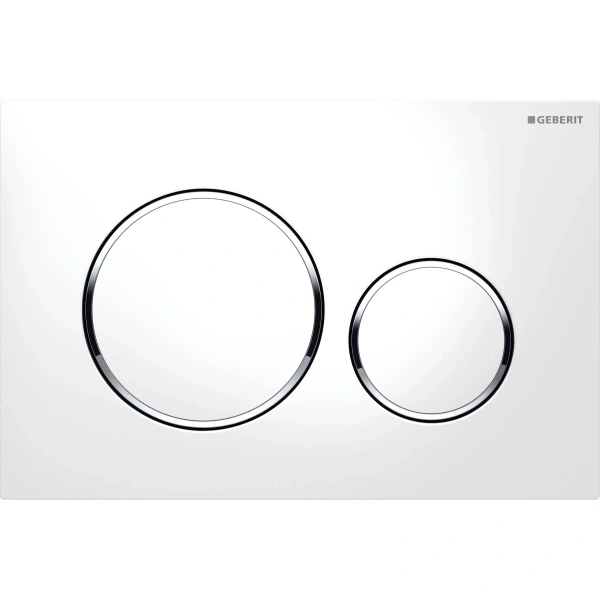 Инсталляция для унитаза Geberit Duofix Sigma 20 111.300.00.5 + 111.815.00.1 + 115.882.KJ.1 с кнопкой смыва, белый/хром/белый