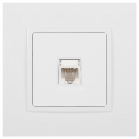 Розетка Ethernet RJ-45 без рамки Эра Эра Elegance 14-3107-01