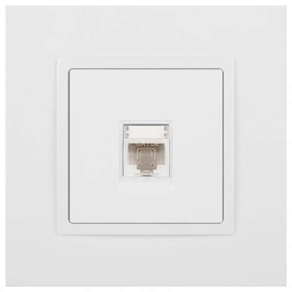 Розетка Ethernet RJ-45 без рамки Эра Эра Elegance 14-3107-01