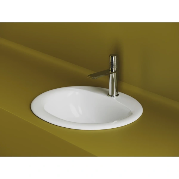Раковина Ceramica Nova Sun CN6080 51,5x45,5 см, встраиваемая сверху, белый