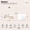 Подвесная люстра Maytoni Баланс MOD317PL-04G