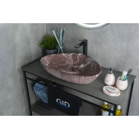 Раковина 59x39 см GID Stone Edition Mnc208