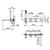 Смеситель для ванны Cisal Hi-Rise RI01944021
