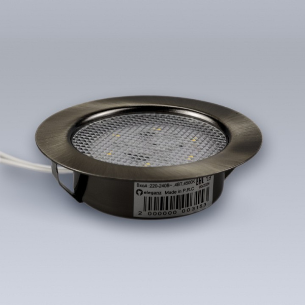 Встраиваемый светильник Eleganz EL-FT-308-B
