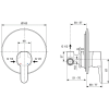 Смеситель для душа Ideal Standard Sesia A6944AA