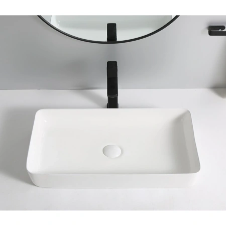 Раковина-чаша CeramaLux 9396 60,5x35 см, накладная, белый