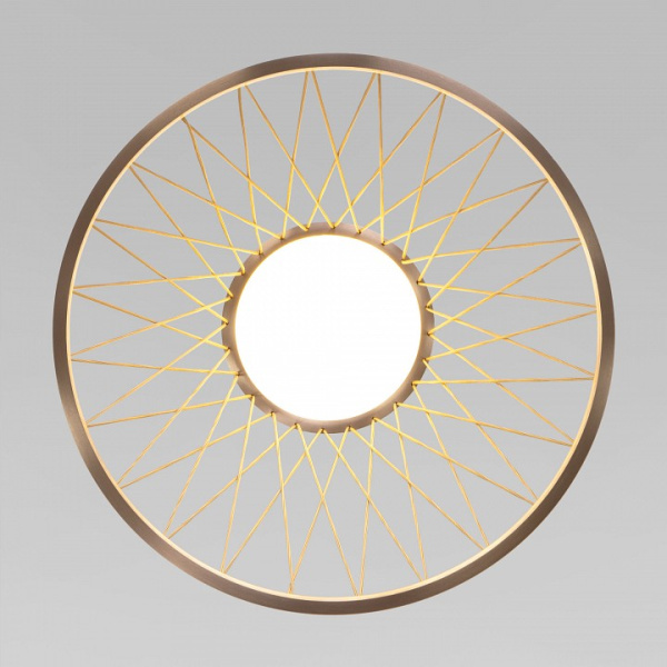 Накладной светильник Eurosvet Cesta 40018/1 LED коричневый