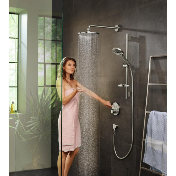 Шланговое подсоединение hansgrohe FixFit S 26453000 с клапаном обратного тока