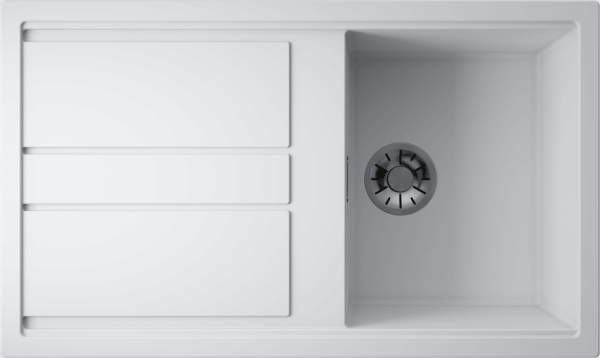 Кухонная мойка Omoikiri Kitagawa 86 4993493 белая матовая
