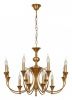 Подвесная люстра Arte Lamp Collinetta A4094LM-12PB