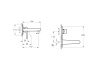 Смеситель для раковины Vitra Root Round A4272134EXP брашированный никель